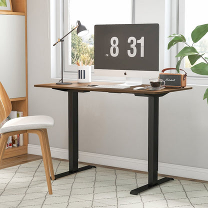 Tilah Metal Height Adjustable Office Desk
