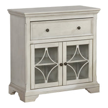 Armfal Wood 1-Drawer Hallway Cabinet in Antique White