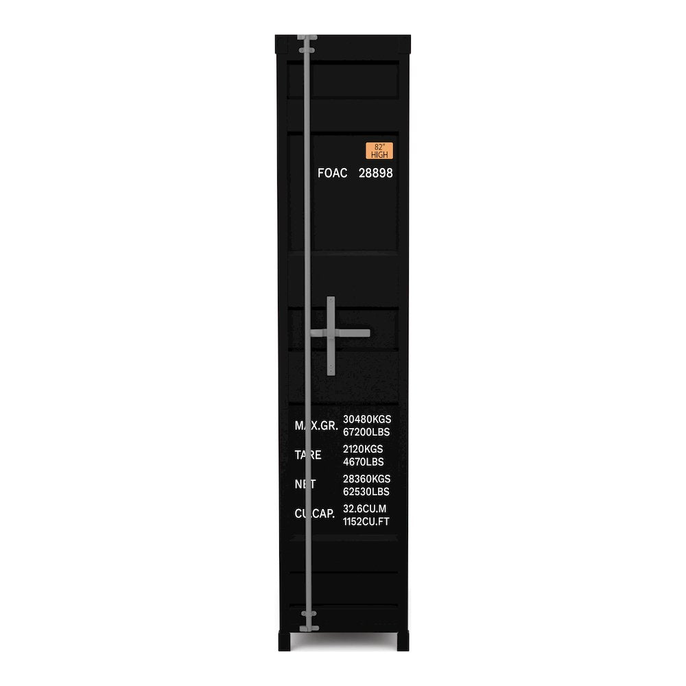 Mandom Modern Metal 4-Shelf Bookcase