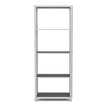 Mandom Modern Metal 4-Shelf Bookcase