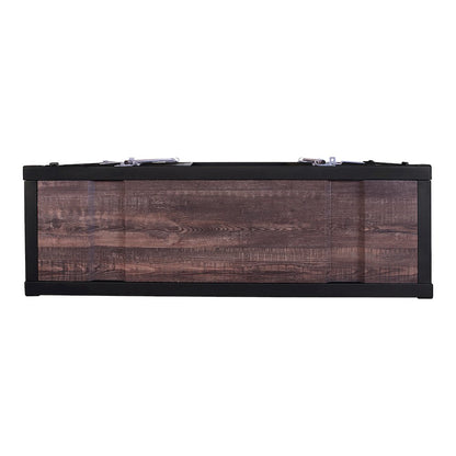 Lionna Metal 6-Shelf Console Table