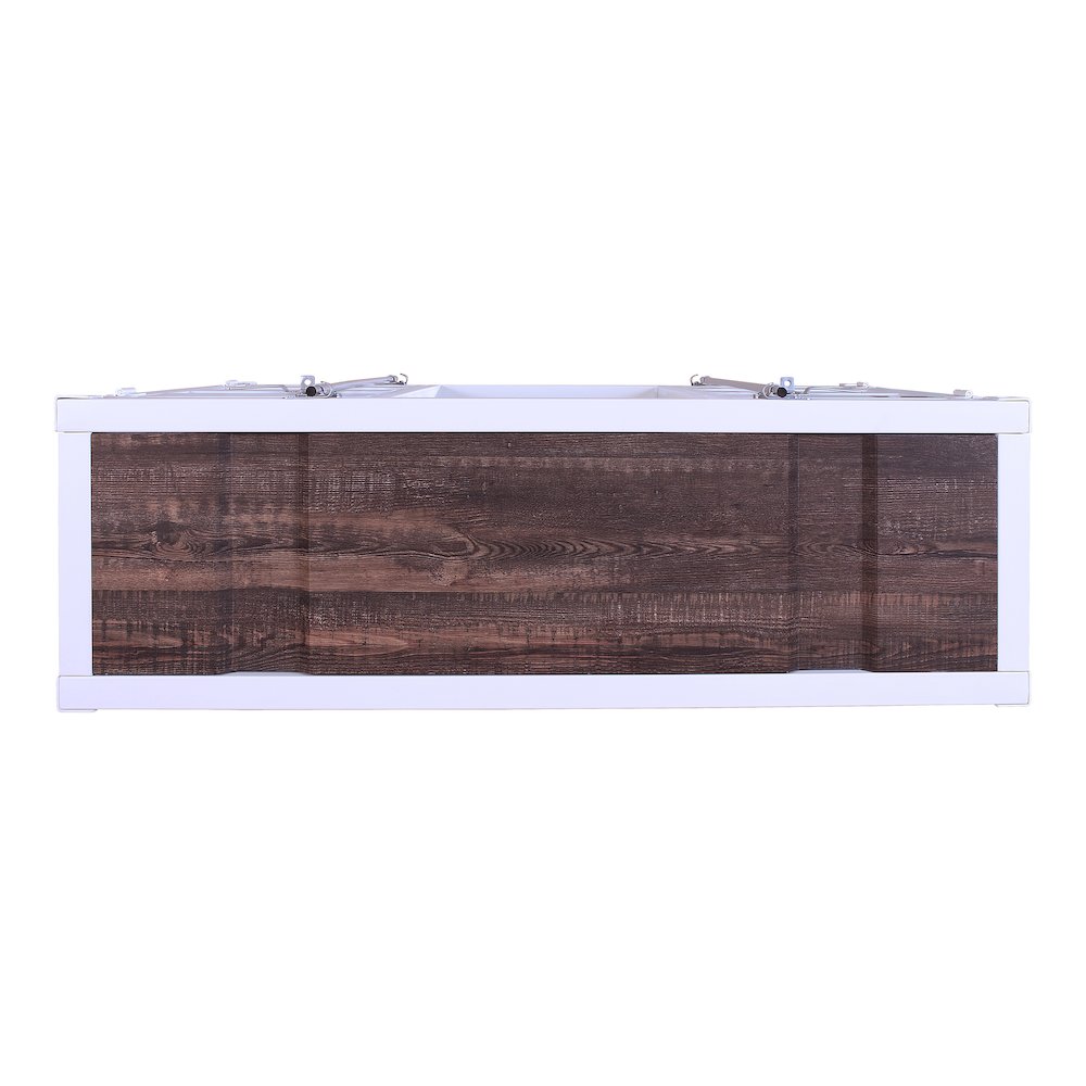 Lionna Metal 6-Shelf Console Table