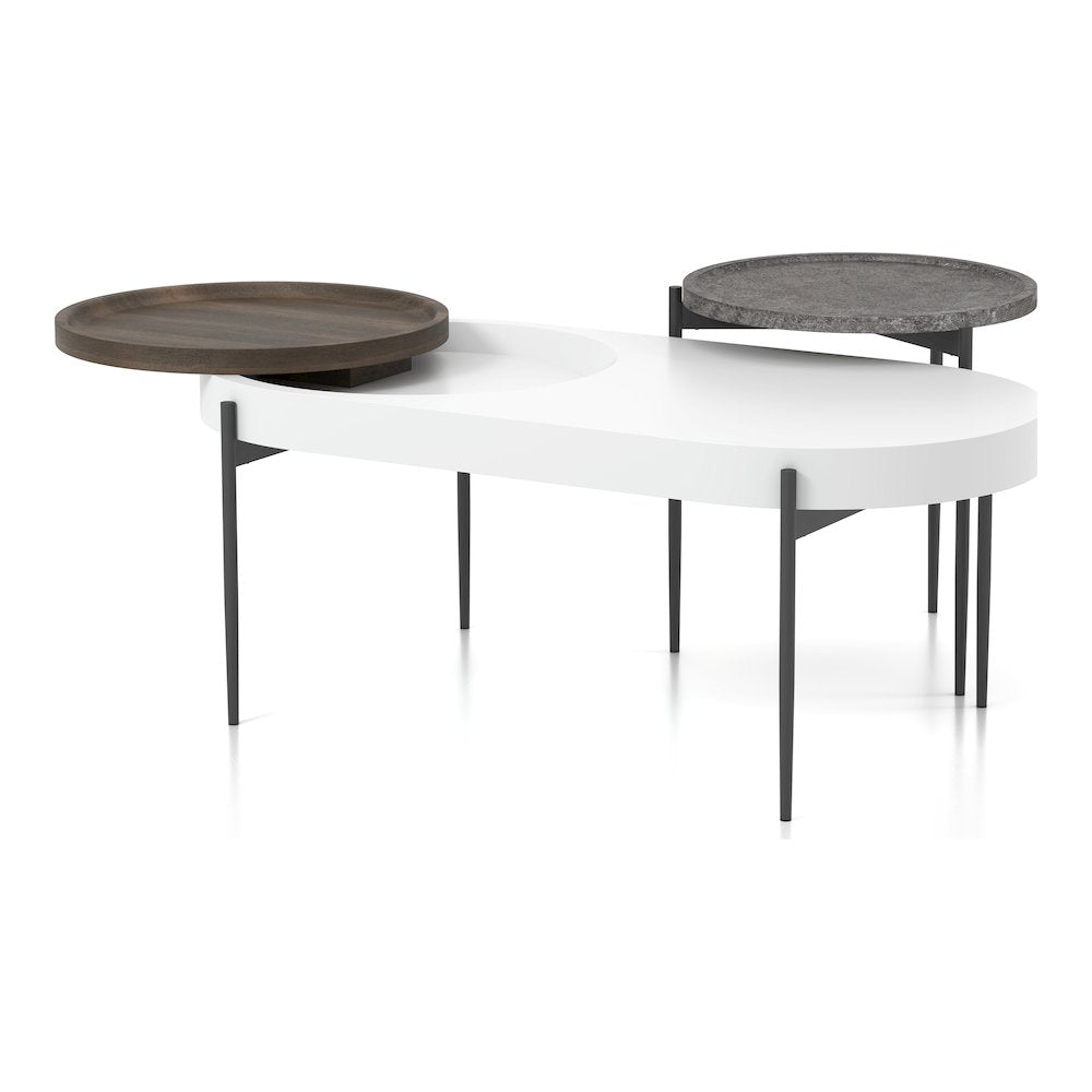 Hylen Metal 2-Piece Coffee Table Set