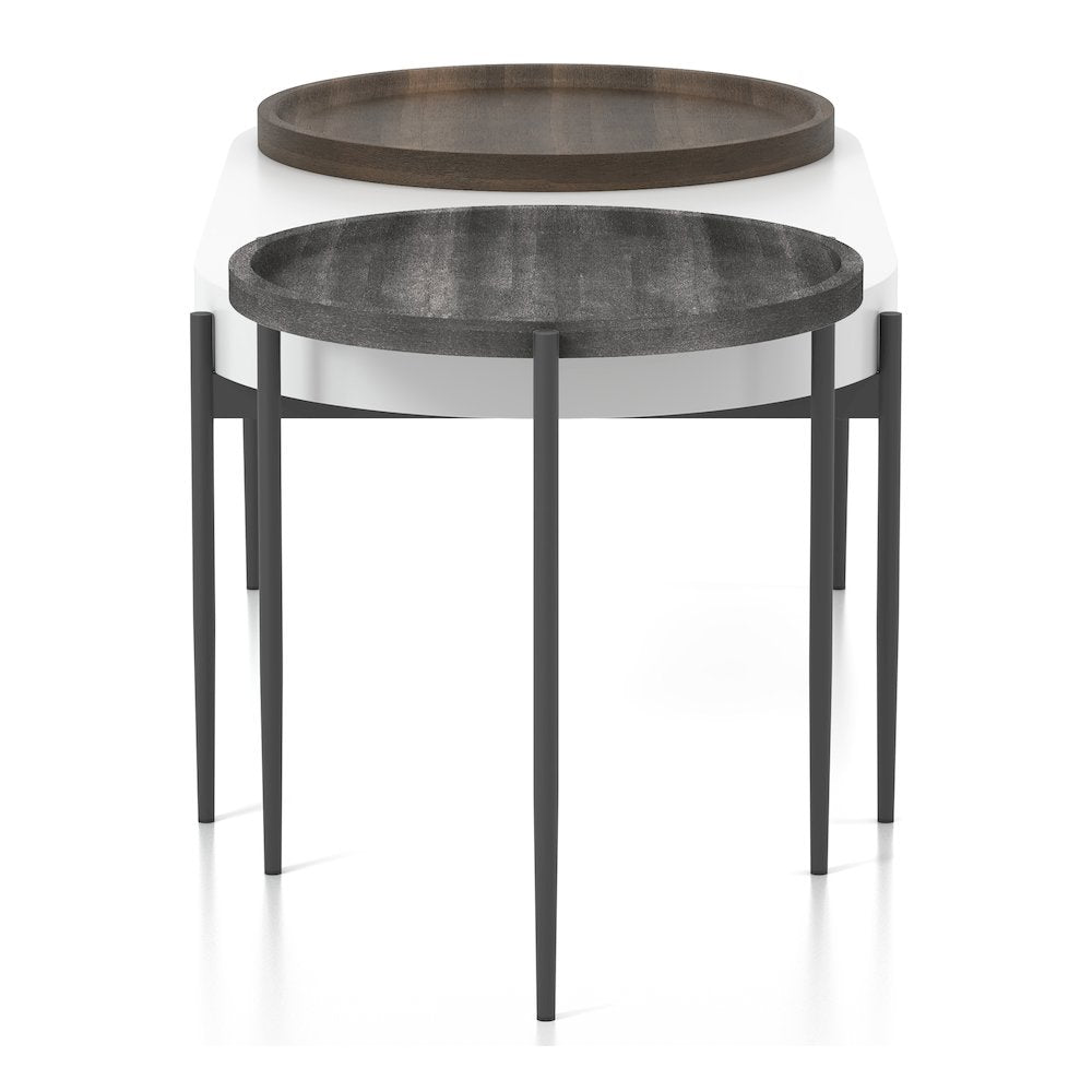 Hylen Metal 2-Piece Coffee Table Set