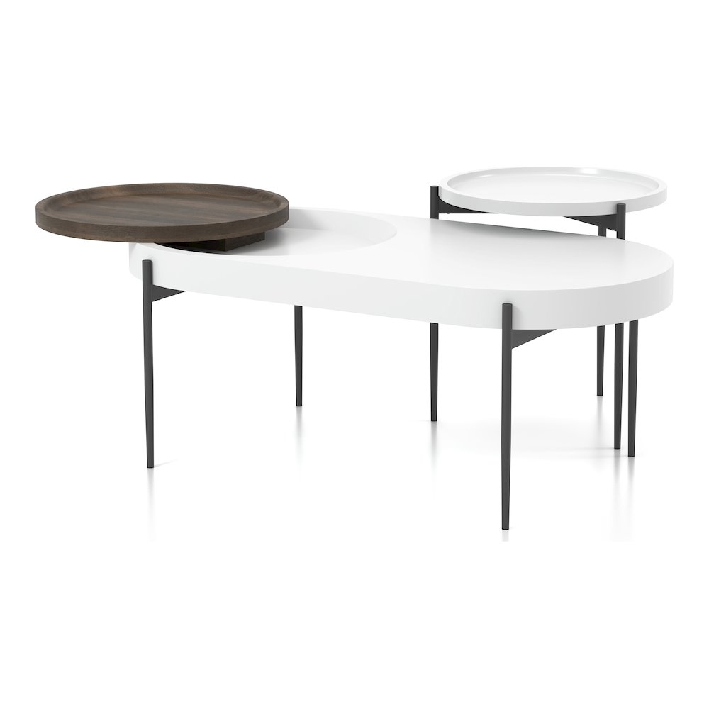 Hylen Metal 2-Piece Coffee Table Set