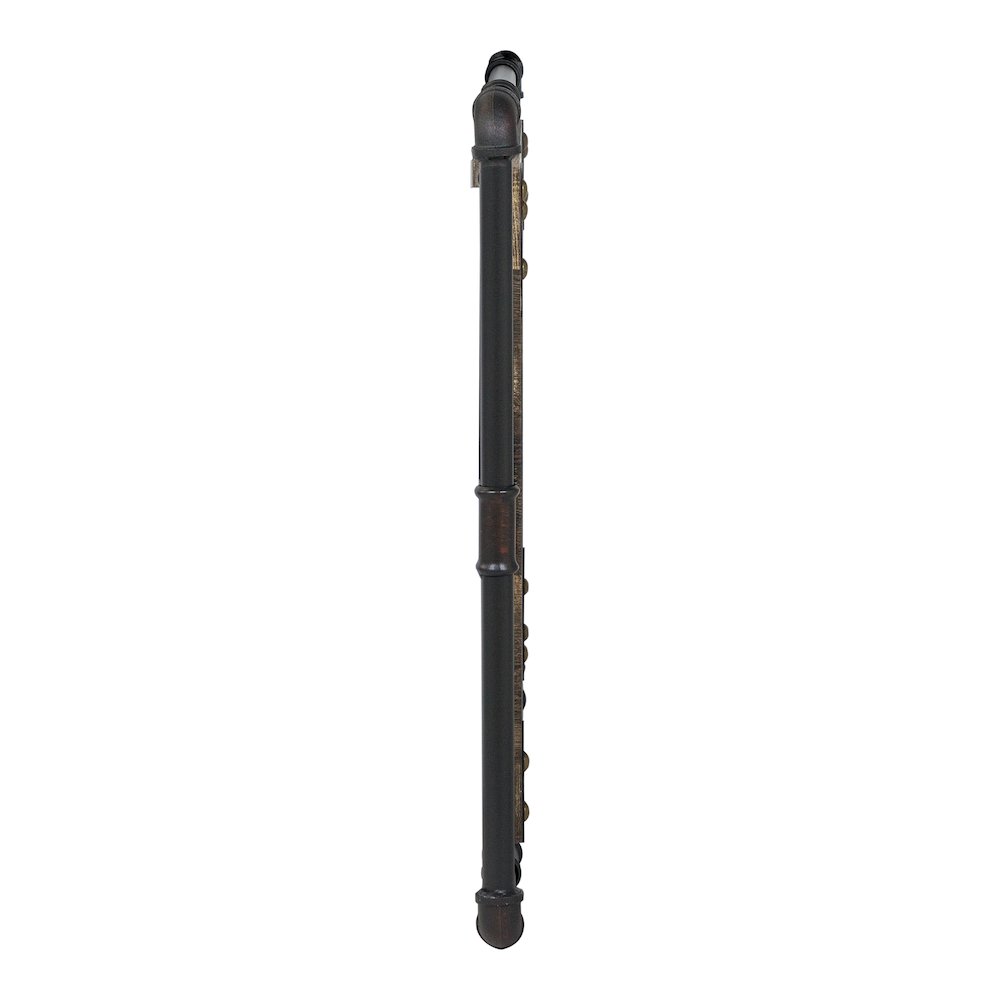 Karin Metal Wall Mirror with LED Light in Brown