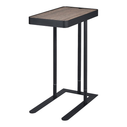 Nince Industrial Metal Adjustable Side Table