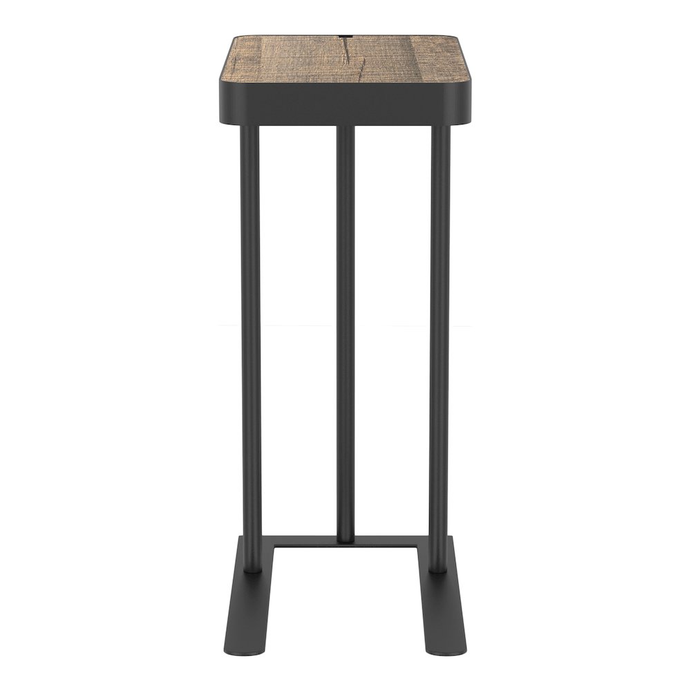 Nince Industrial Metal Adjustable Side Table