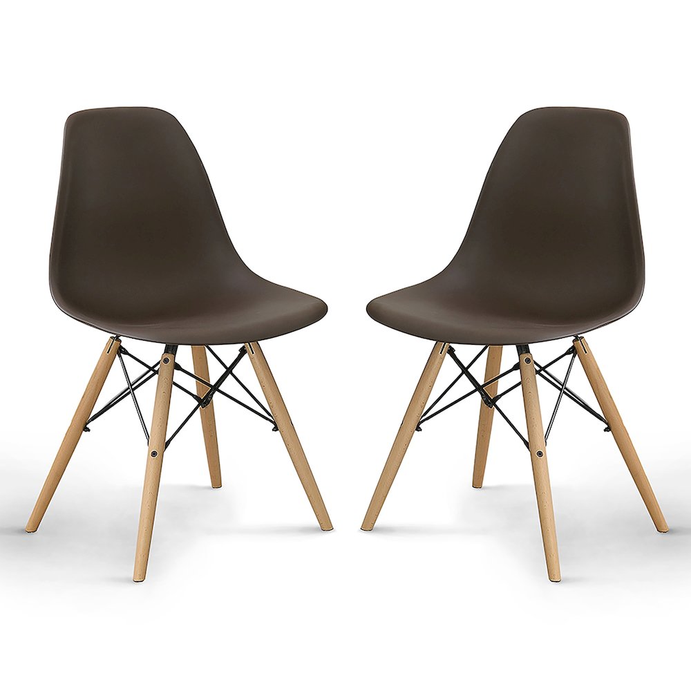 Ashton Plastic Dining Side Chair (Set of 2)