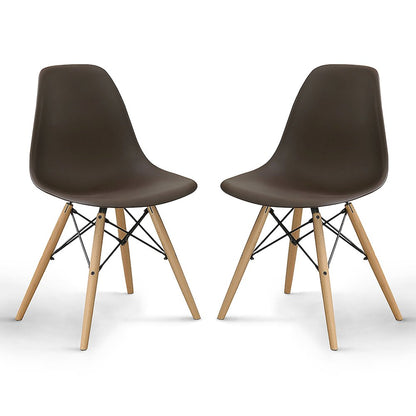 Ashton Plastic Dining Side Chair (Set of 2)