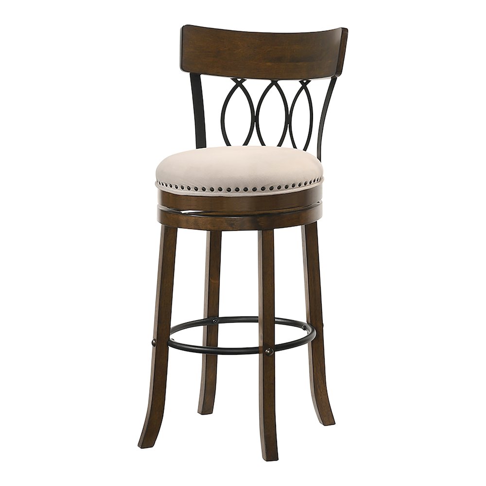 Beka Wood 29-inch Swivel Bar Stool (Set of 2)