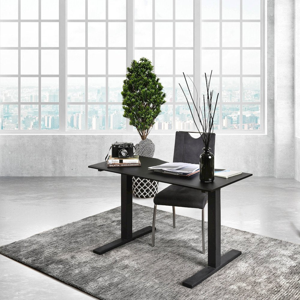 Seantay Metal Adjustable Short Desk with USB