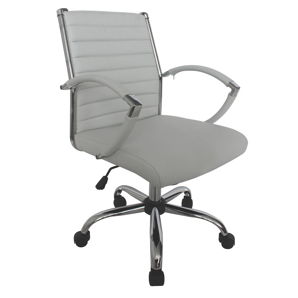 Damse Faux Leather Adjustable Office Chair