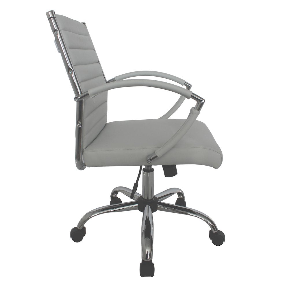 Damse Faux Leather Adjustable Office Chair