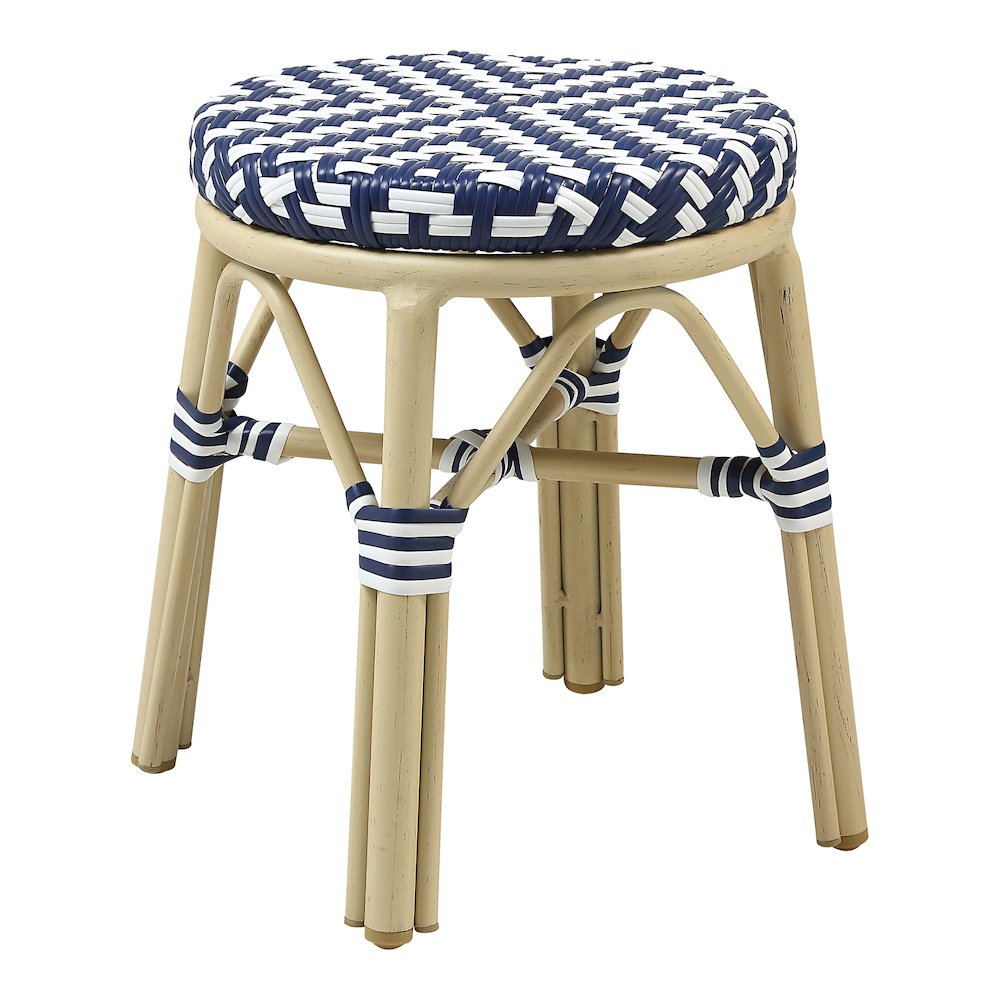 Pagler Aluminum 3pc Wicker Patio Coffee Table and Stool Set