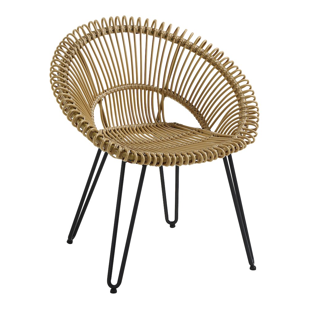 Burkina 3-Piece Aluminum Outdoor Bistro Set