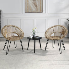 Burkina 3-Piece Aluminum Outdoor Bistro Set