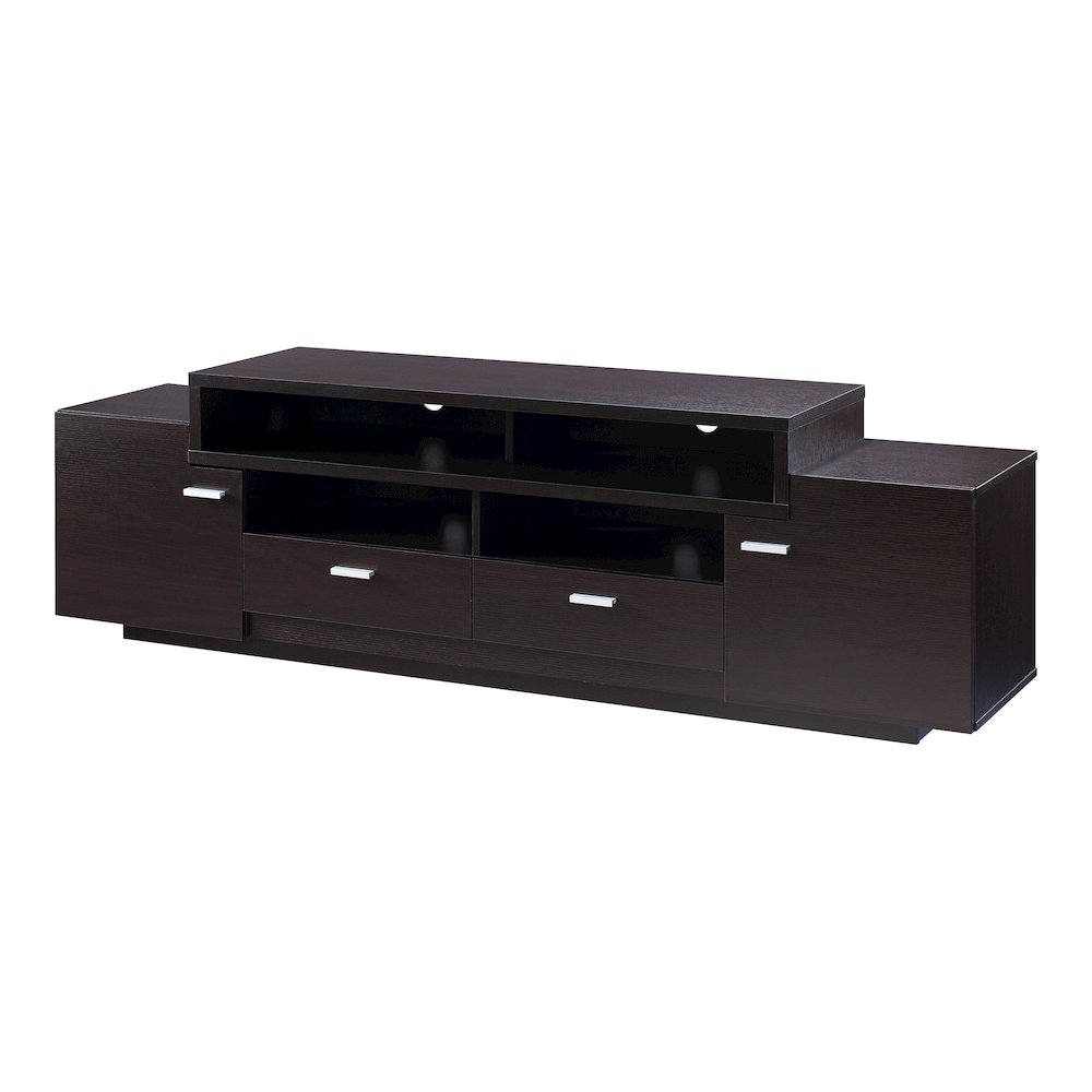 Braswell Wood Multi-Storage 72-Inch TV Stand