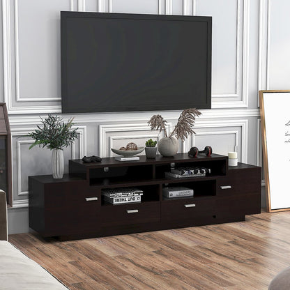 Braswell Wood Multi-Storage 72-Inch TV Stand