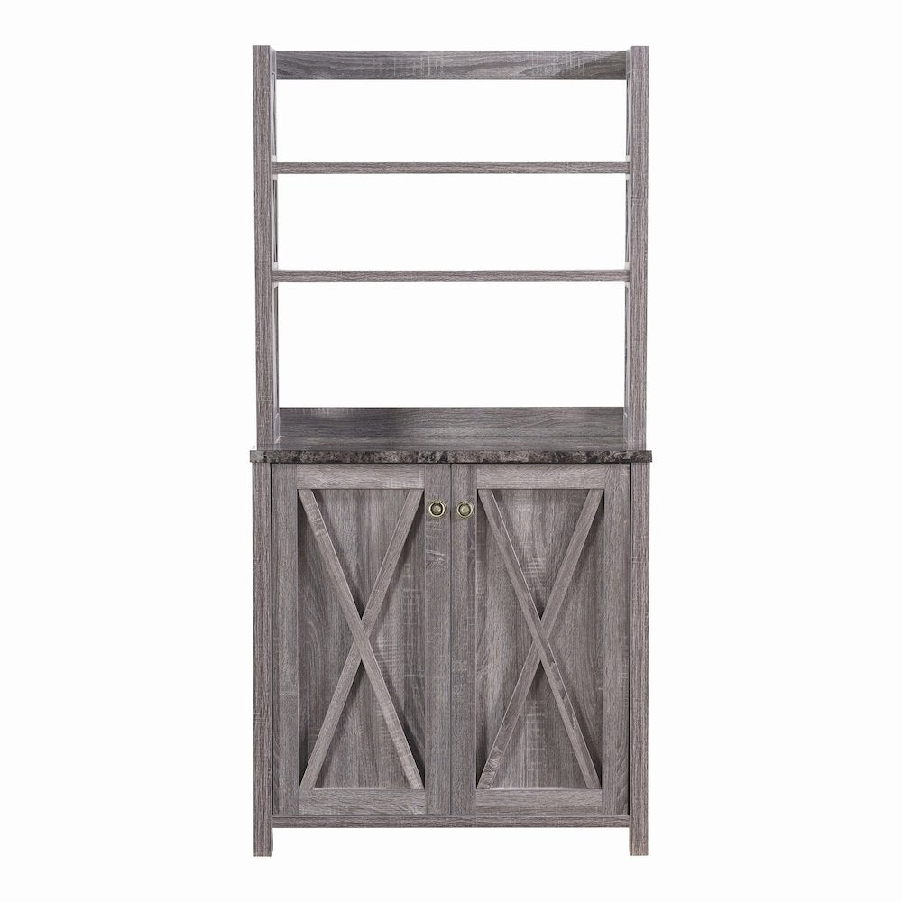 Schuetz Wood Multi-Storage Baker Rack
