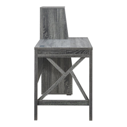 Axela Wood Multi-Storage Desk