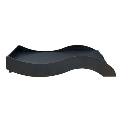 Marydel Modern Cappuccino Curved Platform Bed
