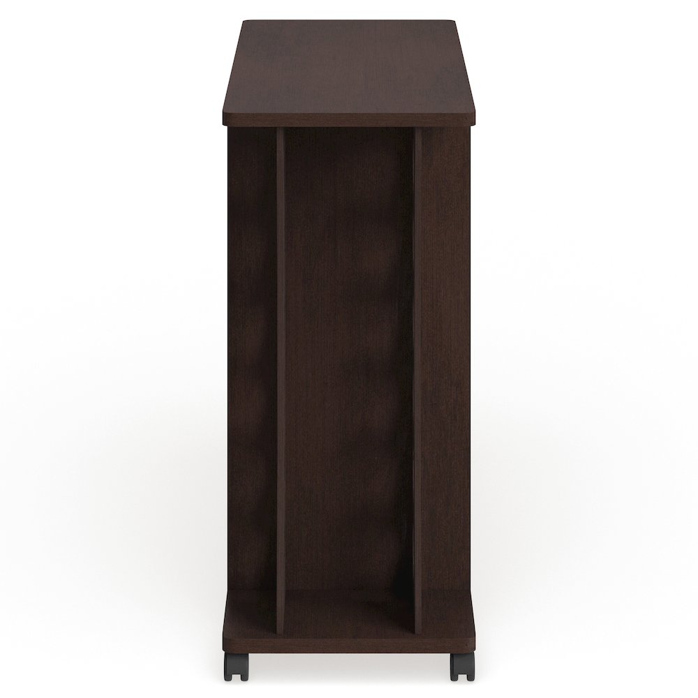 Milan Modern Wood Buffet with Wine Rack in Espresso