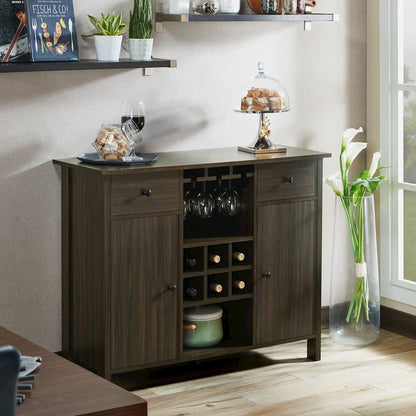 Claus Wood Multi-Storage Buffet Server