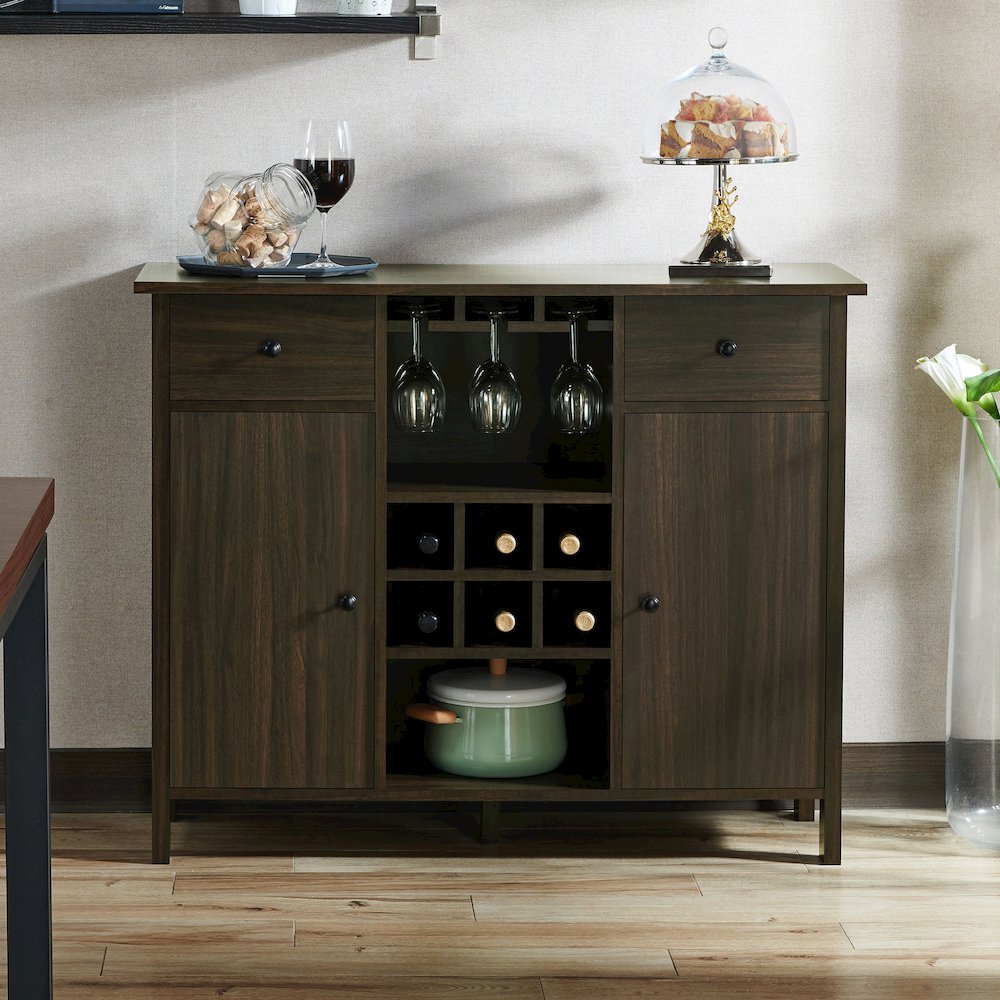 Claus Wood Multi-Storage Buffet Server