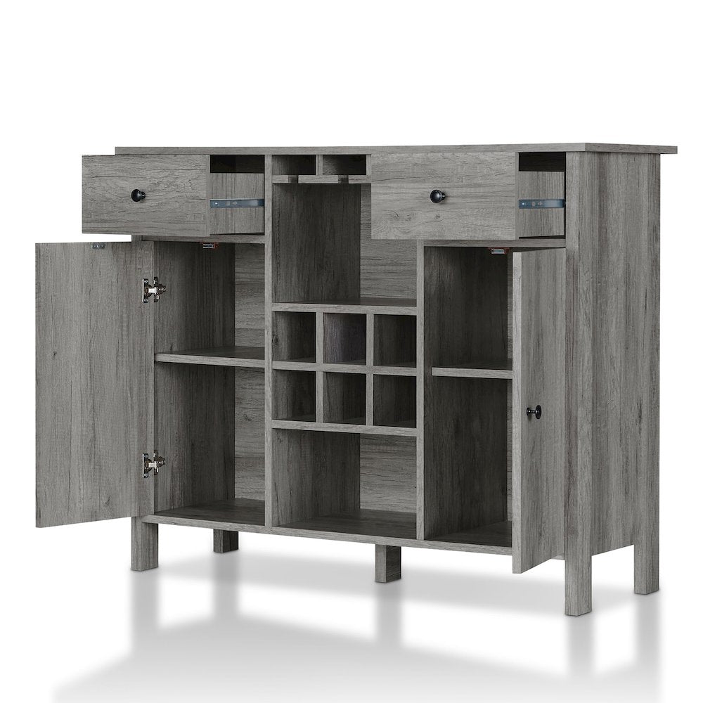 Claus Wood Multi-Storage Buffet Server