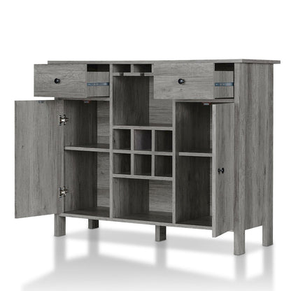 Claus Wood Multi-Storage Buffet Server