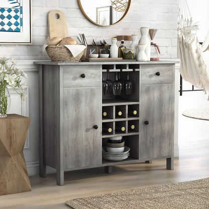 Claus Wood Multi-Storage Buffet Server