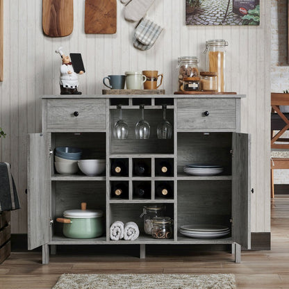 Claus Wood Multi-Storage Buffet Server