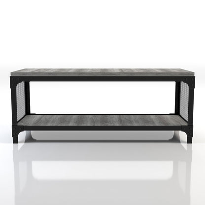 Musa Lower Storage Shelf Wood Bench