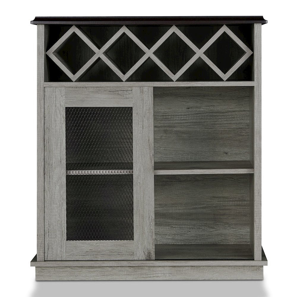 Wynot 4-Shelf Wood Buffet with Sliding Door