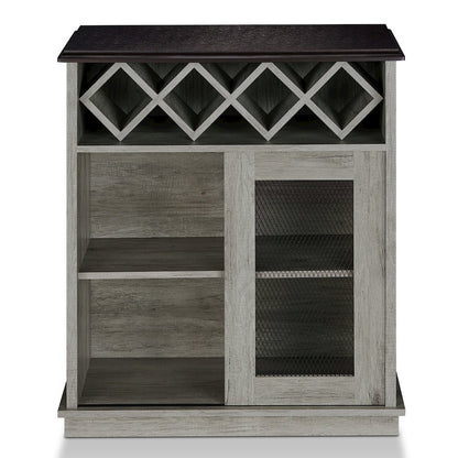 Wynot 4-Shelf Wood Buffet with Sliding Door