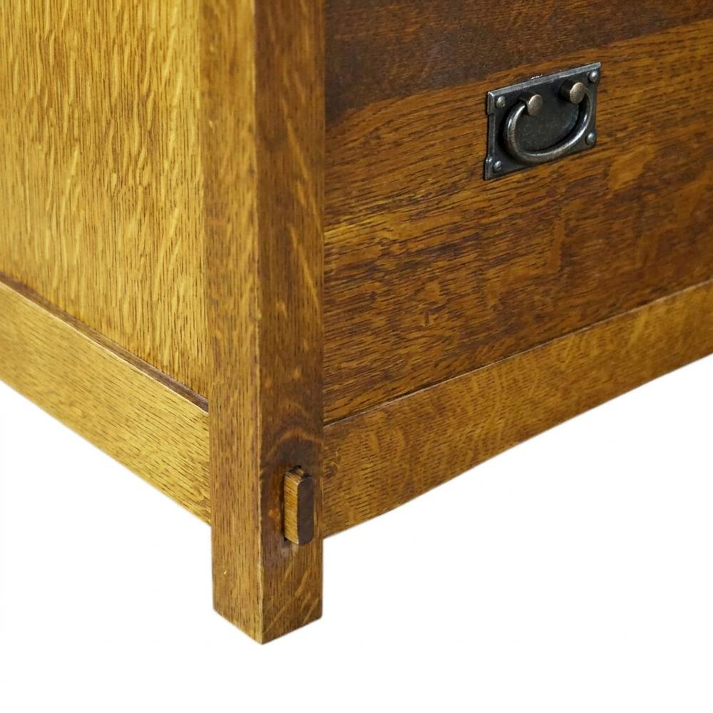 Solid Wood Lateral File Cabinet with Drawers for Home Office, Walnut