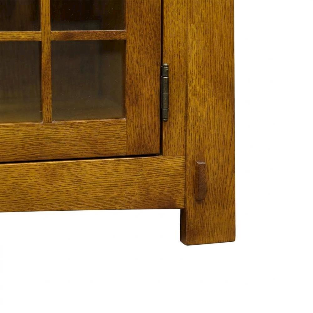 Solid Wood Craftsman Sideboard Buffet Cabinet, Michael's Cherry