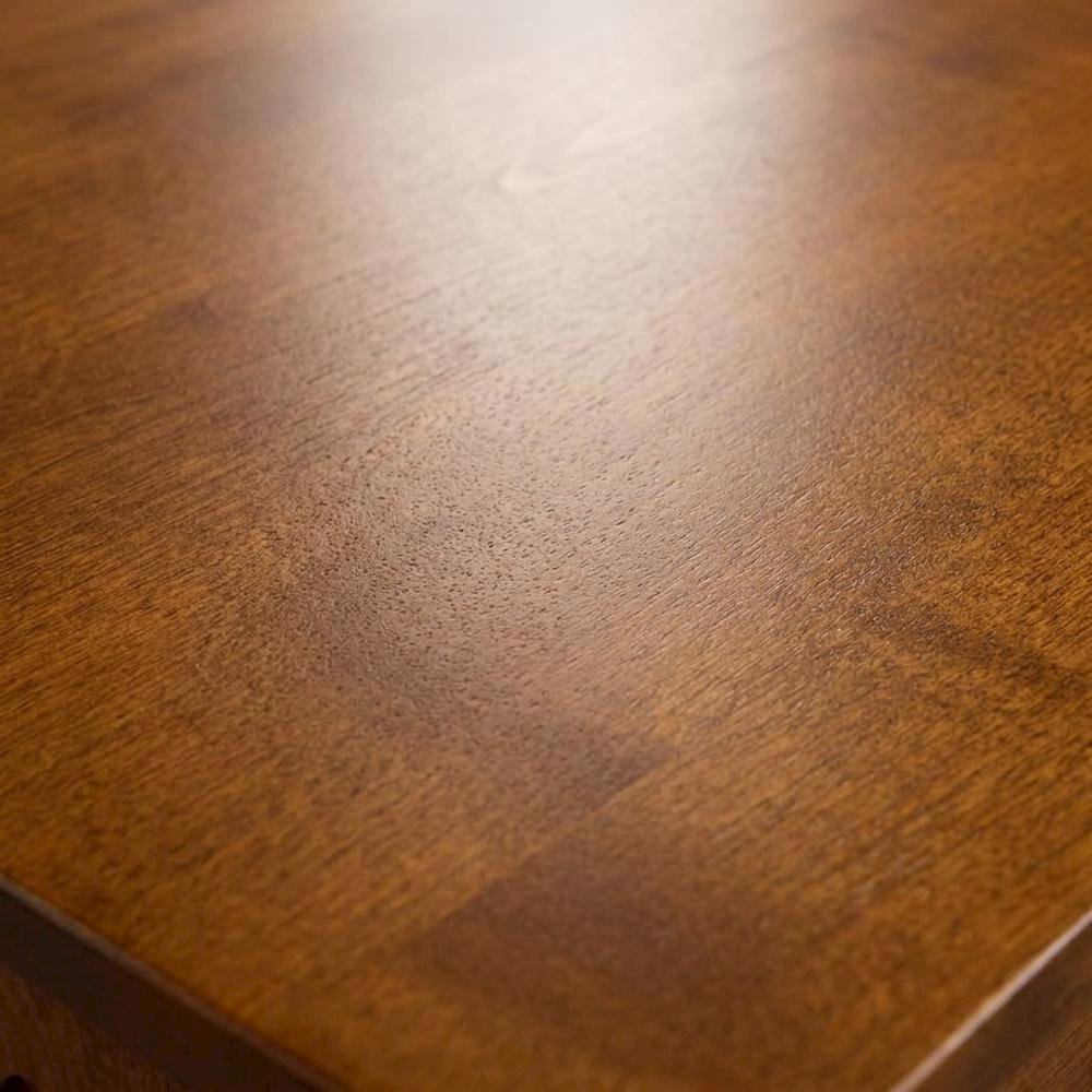 Solid Quarter Sawn Oak Mission Keyhole Side Table, Michael's Cherry