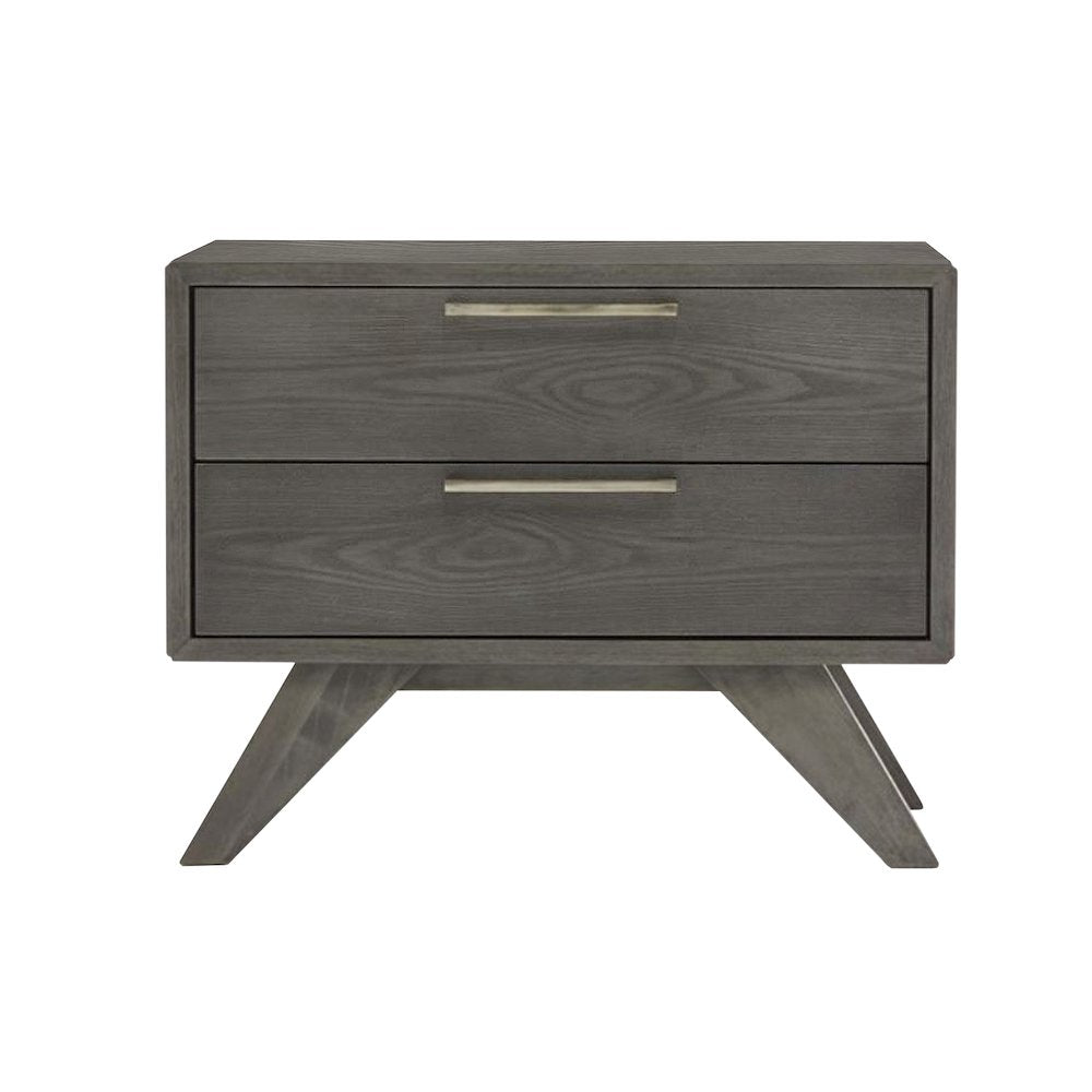 Nova Domus Soria Modern Grey Wash Nightstand