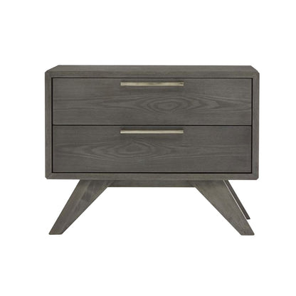 Nova Domus Soria Modern Grey Wash Nightstand