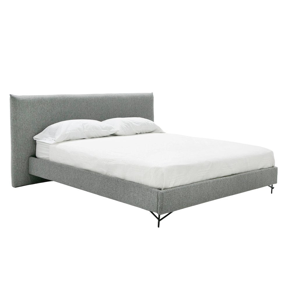 Nova Domus Aria - Eastern King Modern Grey Bed
