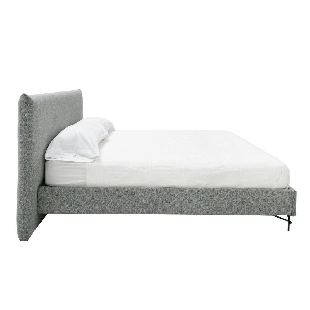 Nova Domus Aria - Eastern King Modern Grey Bed