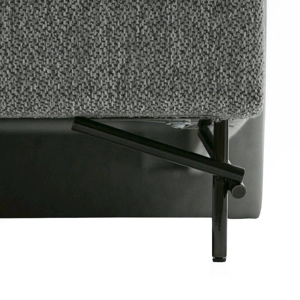 Nova Domus Aria - Eastern King Modern Grey Bed