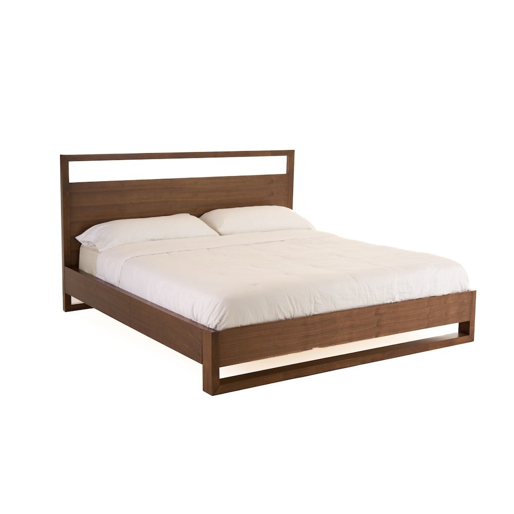 Nova Domus Berlin - Eastern King Modern Walnut Bed