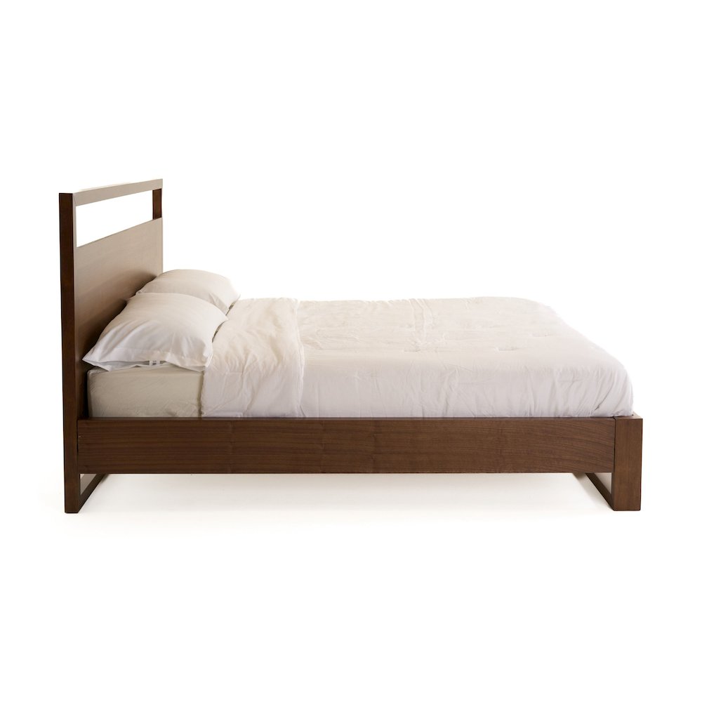 Nova Domus Berlin - Eastern King Modern Walnut Bed