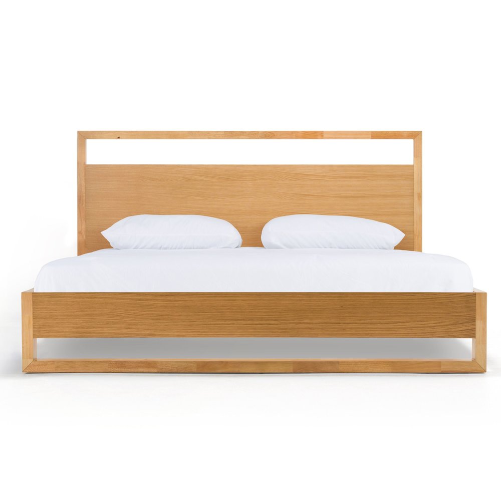 Nova Domus Berlin - Modern Natural Oak Eastern King Bed