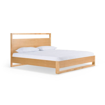 Nova Domus Berlin - Modern Natural Oak Eastern King Bed
