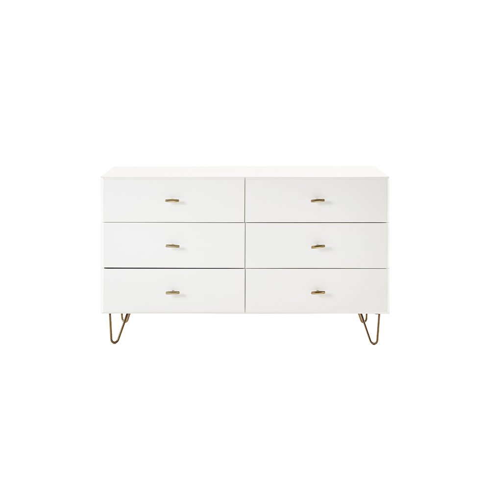Bryan - Modern White Dresser