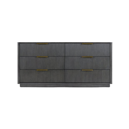 Nova Domus Santa Monica - Modern Grey Wash Dresser